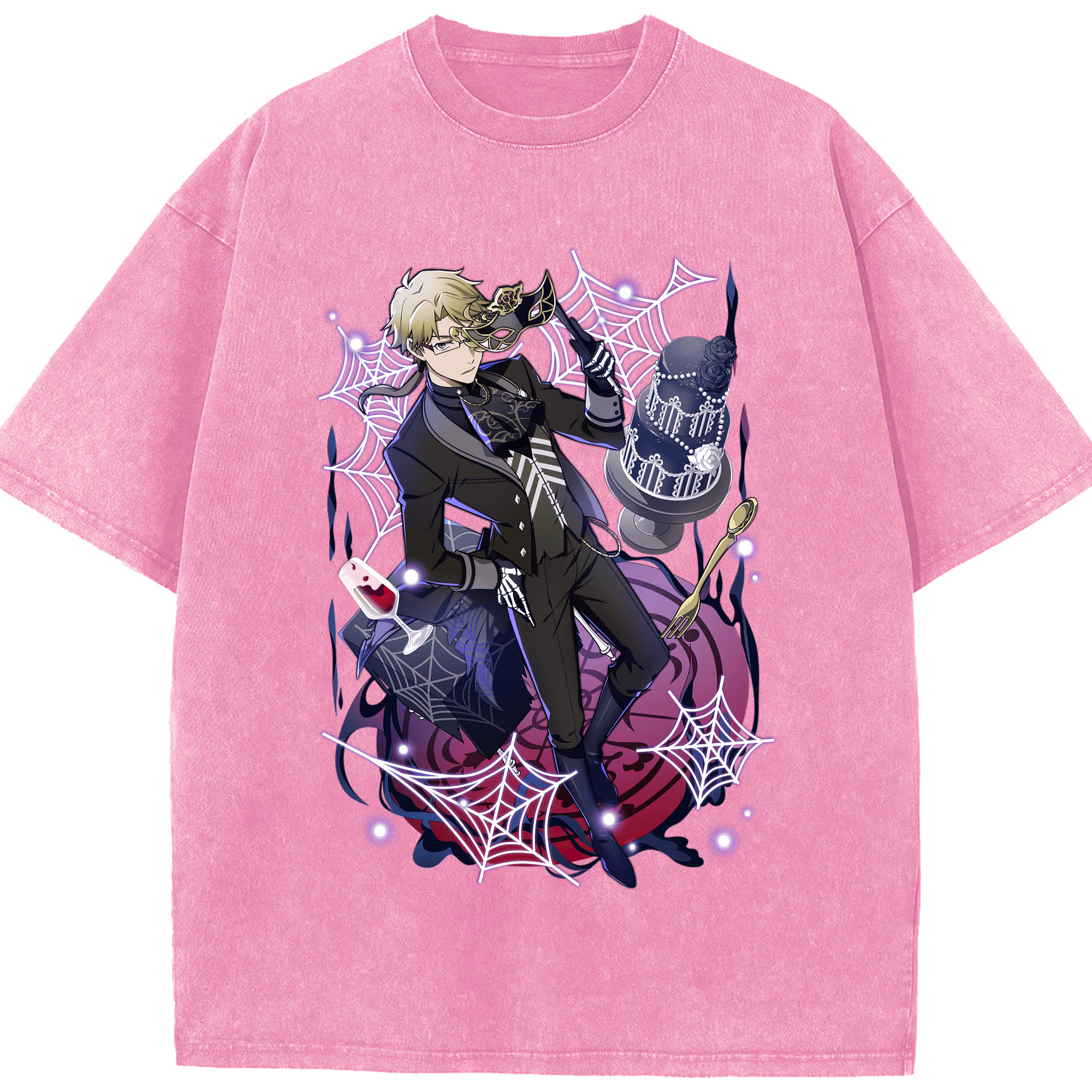 （画像用） 文豪ストレイドッグス Bungo Stray Dogs 綿100% ヴィンテージ風 半袖Tシャツ（フロントプリント）